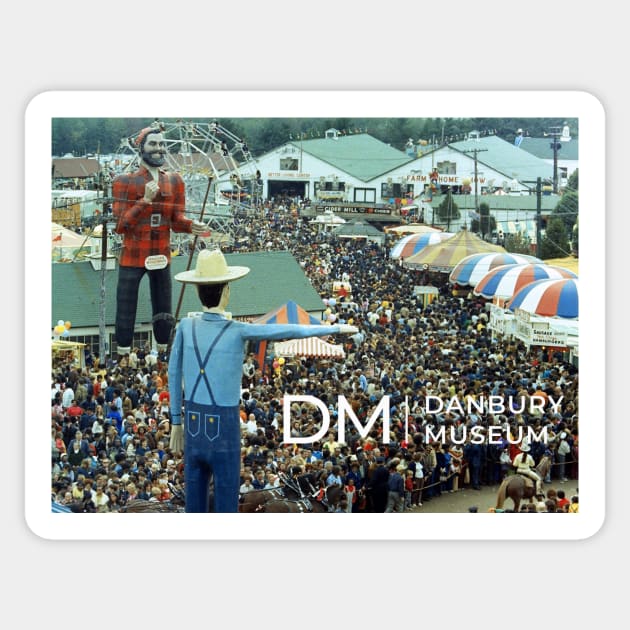 Danbury Fair Crowd Sticker by Danbury Museum